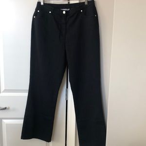 Allison Daley petite black size 12p pants